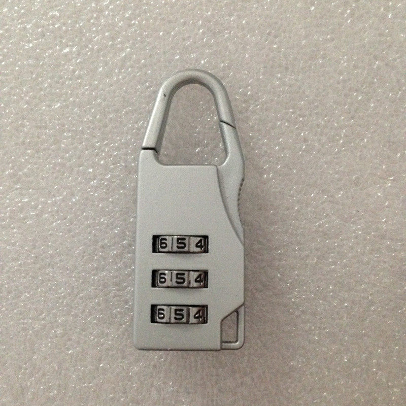 High quality combination padlock travel luggage luggage trolley case 3 digit combination lock
