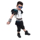 Trang phục trẻ em ban đầu cho bé trai thời trang đính lông đính sequin mô hình trình diễn catwalk chủ trống - Trang phục quần áo cho bé gái Trang phục