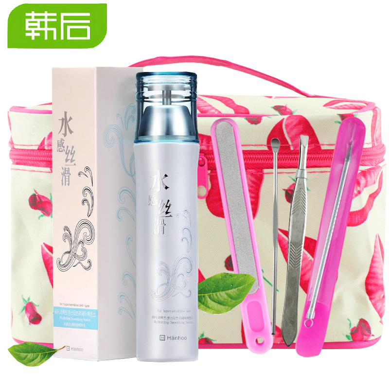 韩后水感丝滑舒缓精华乳120ml 滋润补水护肤品乳液