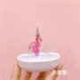 Cô gái phòng trái tim trang trí đồ trang trí mềm dễ thương mini rửa chậu rửa bàn sáng tạo máy tính để bàn hộp lưu trữ trang trí phòng khách nhà ống
