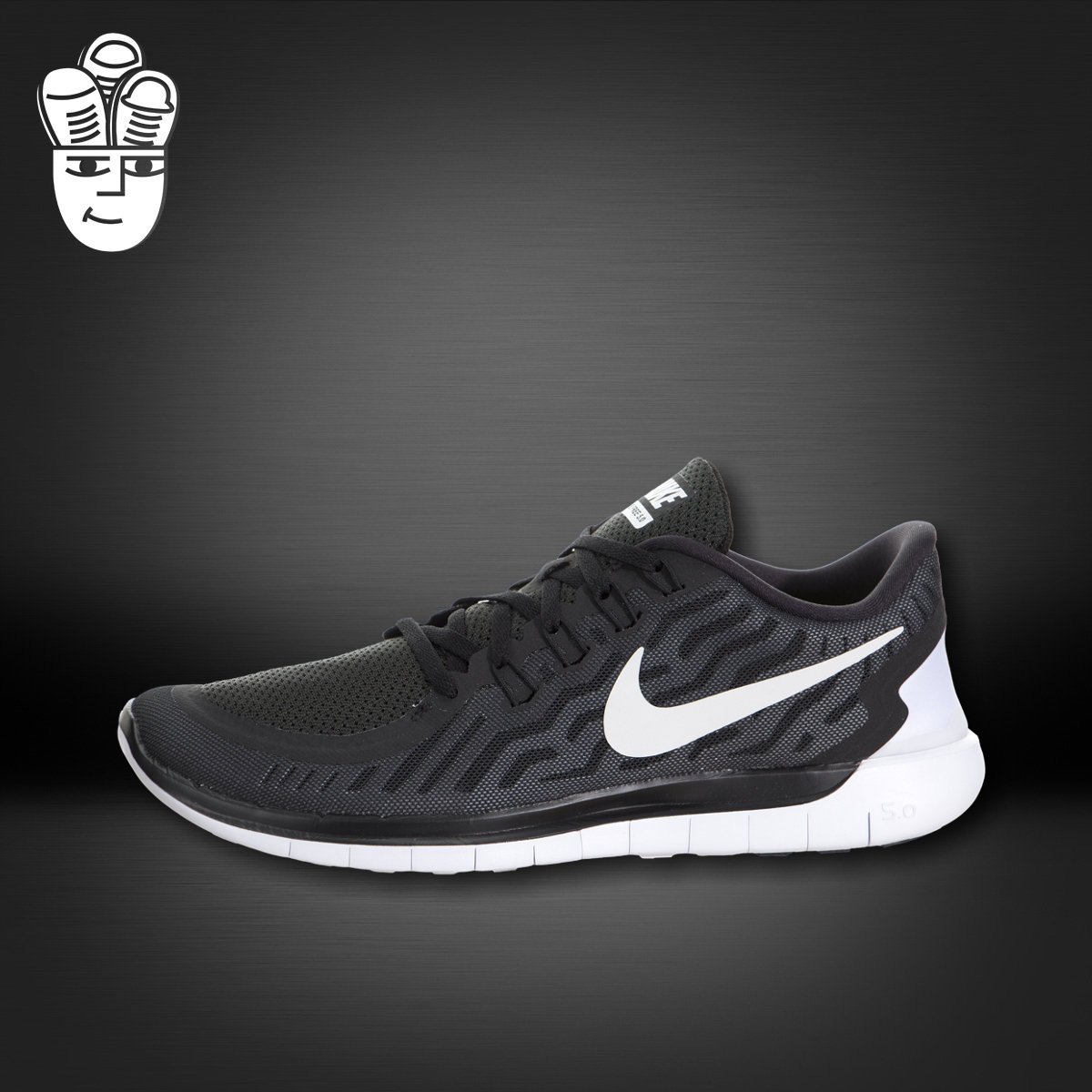 Nike Free 5.0 耐克男鞋 赤足跑步鞋 运动休闲鞋 超轻透气 724382
