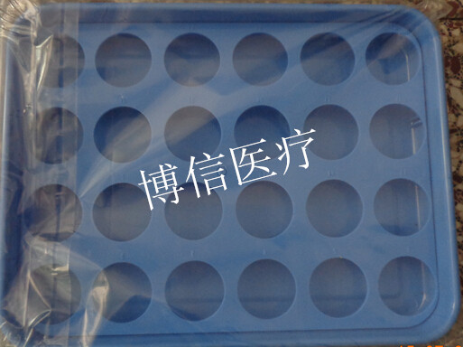 24孔ABS分药盘 分装盘 40ml尿杯样品杯贮存盘