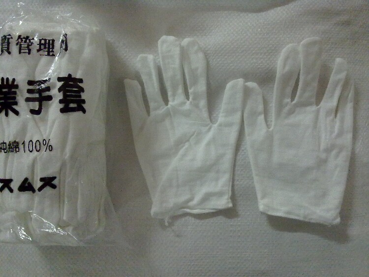 Summer thin QC job gloves pull cotton gloves and metai - rag sweat cotton gloves wholesale