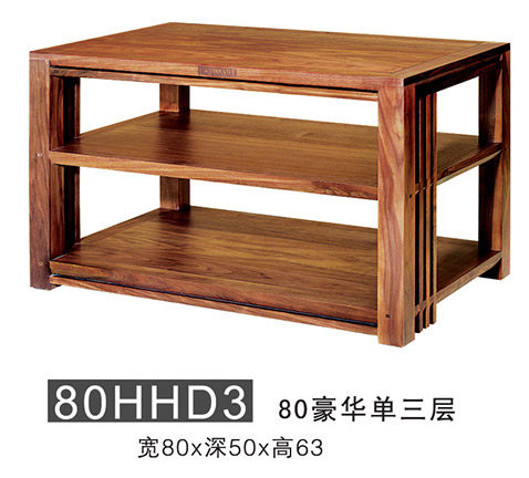 Jazz Rack Solid Wood Sound Furniture Rack Luxury Single Three Floors 80HHD3 Speaker Cabinet Power Amplifier Hifi Equipment