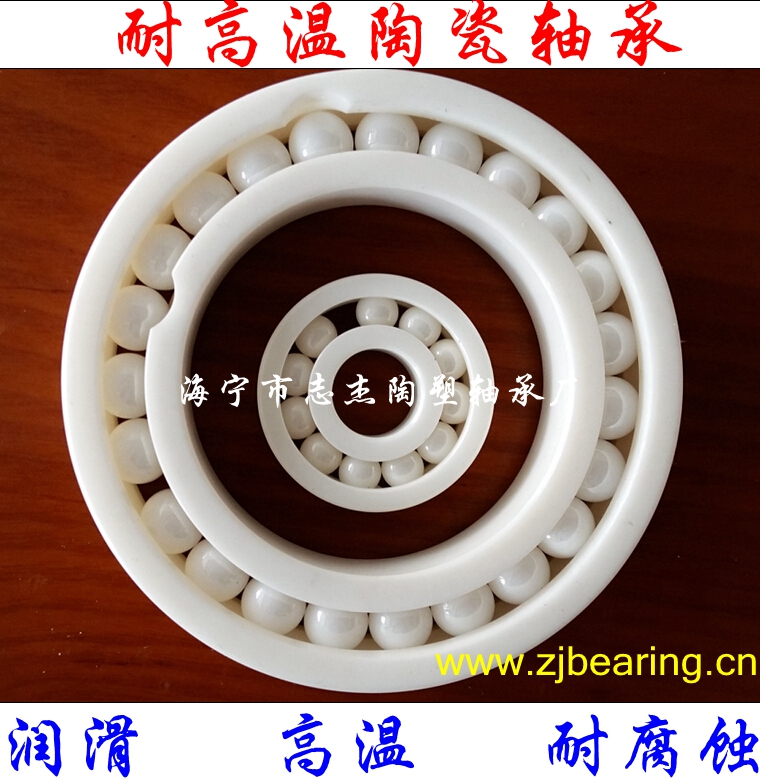 High temperature corrosion ceramic full ball bearing 6007 6008 6009 6010 6012 6013 6014 CEF