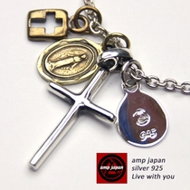 Japan AMP JAPAN mens day family retro cross Jesus multitrend fashion pendant necklace ornaments