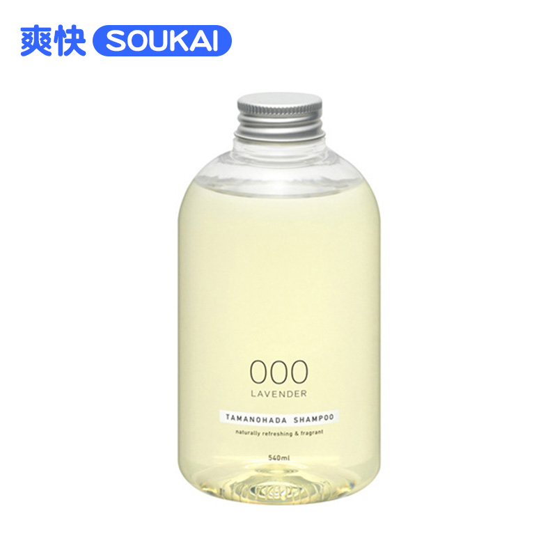 日本直邮TAMANOHADA玉肌洗发水无硅油温和蓬松薰衣草洗发露540ml