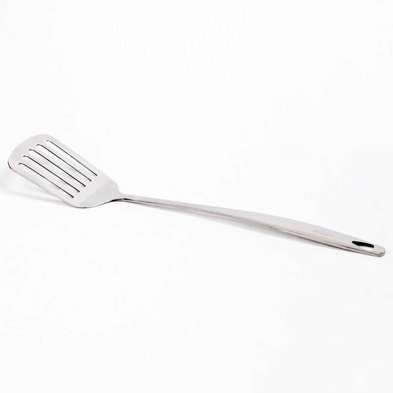 宜洁煎铲平铲漏铲不锈钢平底锅铲炒菜铲子 煎蛋煎饼加厚厨具防烫