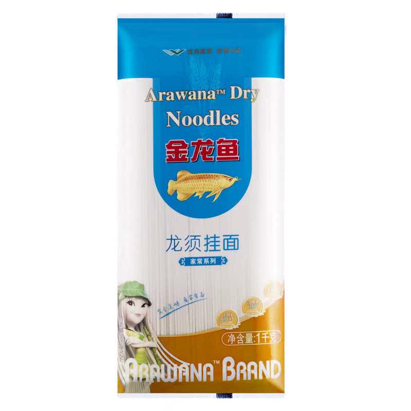 【苏宁易购】金龙鱼 家常龙须挂面 1000g
