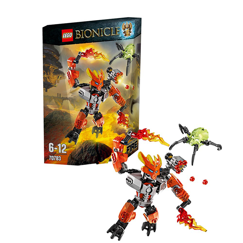 LEGO 乐高 生化战士系列 烈焰守卫者 积木拼插儿童益智玩具 70783