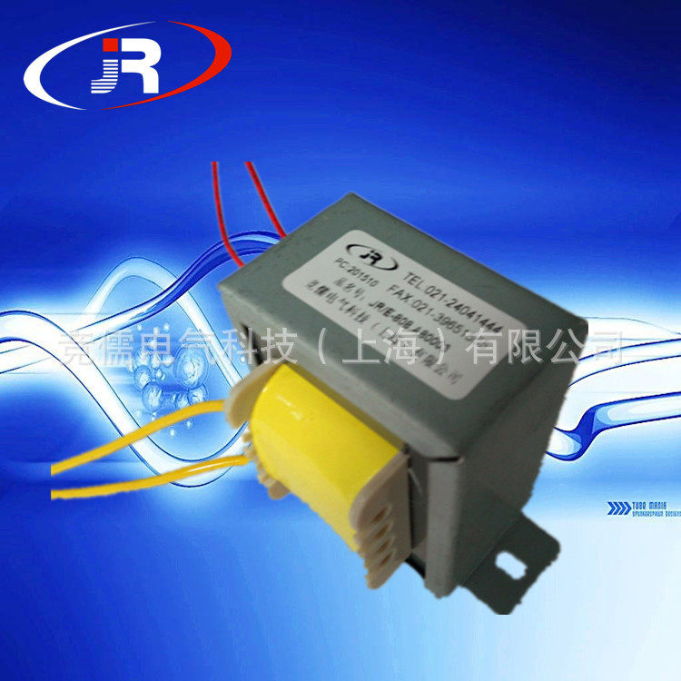 Manufacturer straight for pure copper wire foot power EI low frequency power transformer 220V 12Vx2 can be used to sample and do