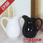 18083 chậu gốm, ấm trà, hoa, chậu mục vụ châu Âu, trang trí nhà cửa, bàn, bình hoa - Vase / Bồn hoa & Kệ