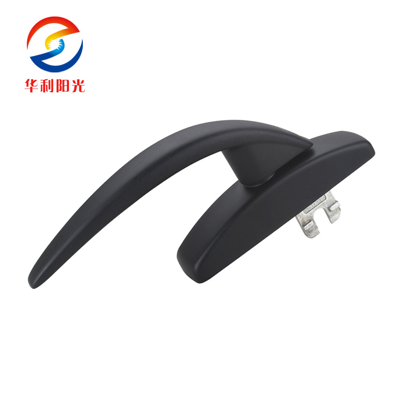 Broken bridge aluminum casement window handle Noto ROTO handle inward opening handle Noto casement handle white