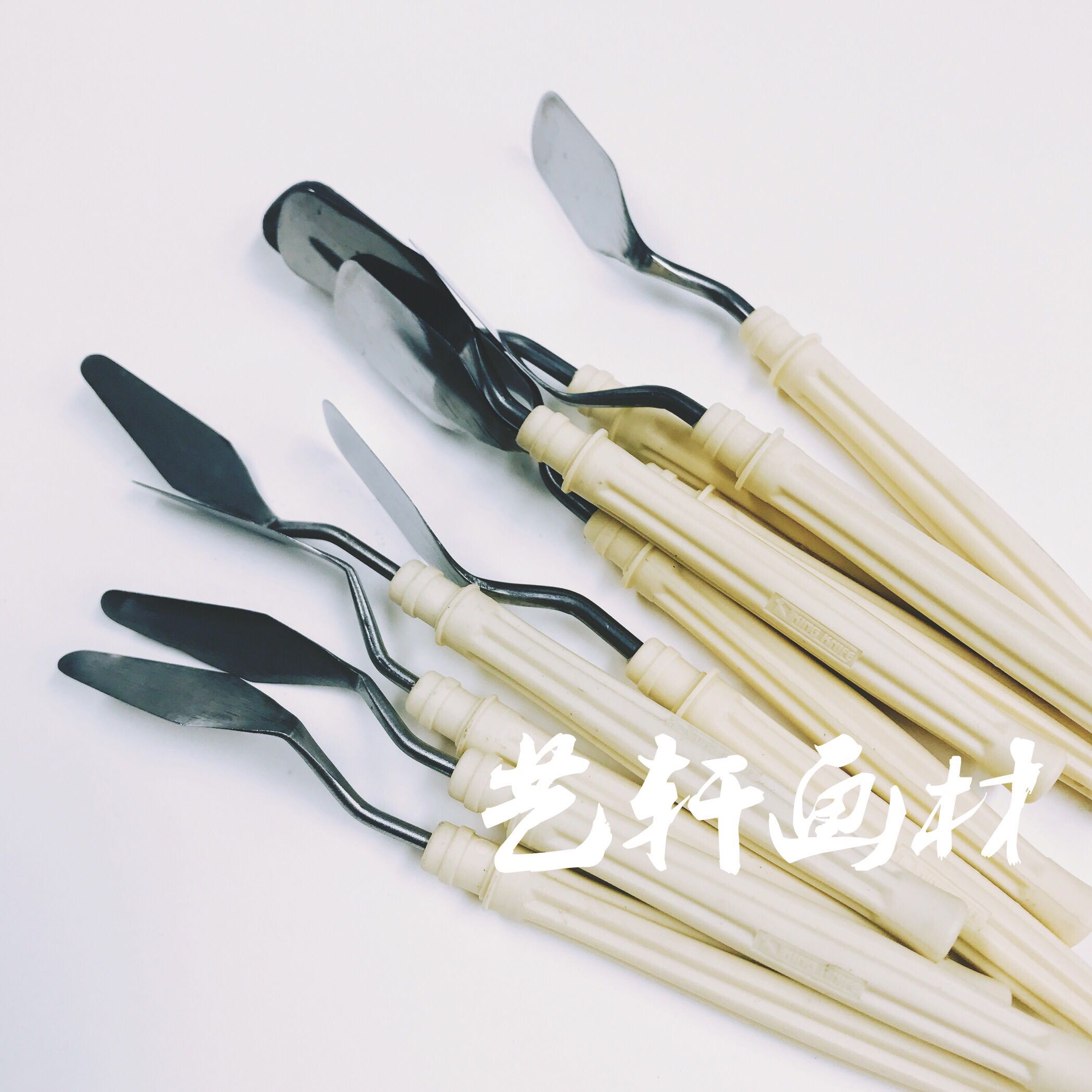 Oil painting Gouache Acrylic paint Scraper pick knife Color grading knife Flat head tip art special