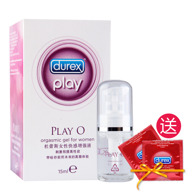 杜蕾斯女性快感增强液15ml 送2只超薄 女用兴奋润滑液情趣用品yd
