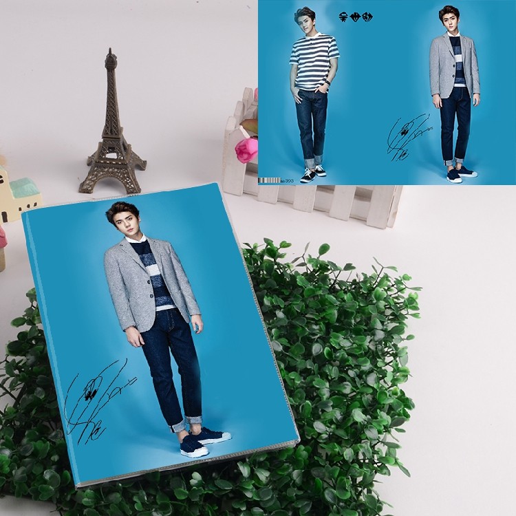 Wu Shixun SPAO exo Korea stationery gum cover large note this week DBJB393