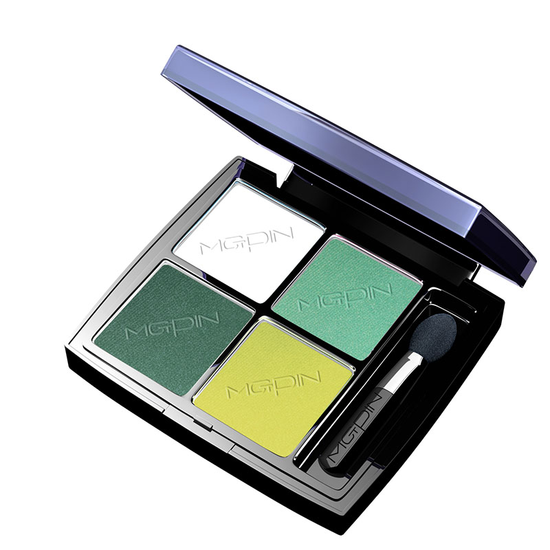 MGPIN毛戈平彩妆塑形晶彩四色眼影细腻精致妆容多色高光不晕染正
