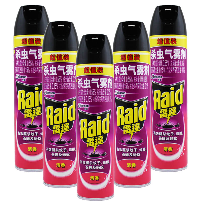 雷达杀虫气雾剂600ml 蚊子苍蝇蟑螂蚂蚁除虫杀虫剂害虫药喷剂