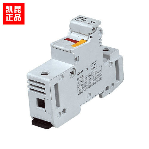KACON Kaikun fuse base KF-63L rail mounting with lamp 63A unipolar spot