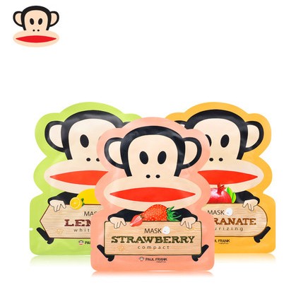Paul Frank/大嘴猴 水果面膜贴组合 保湿补水紧致抗皱15片装