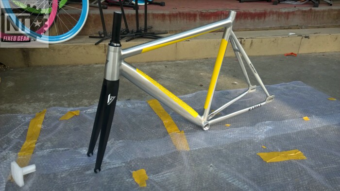 BB17 KARMA essential oil yellow 7005 aluminum alloy T6 heat treatment with fork