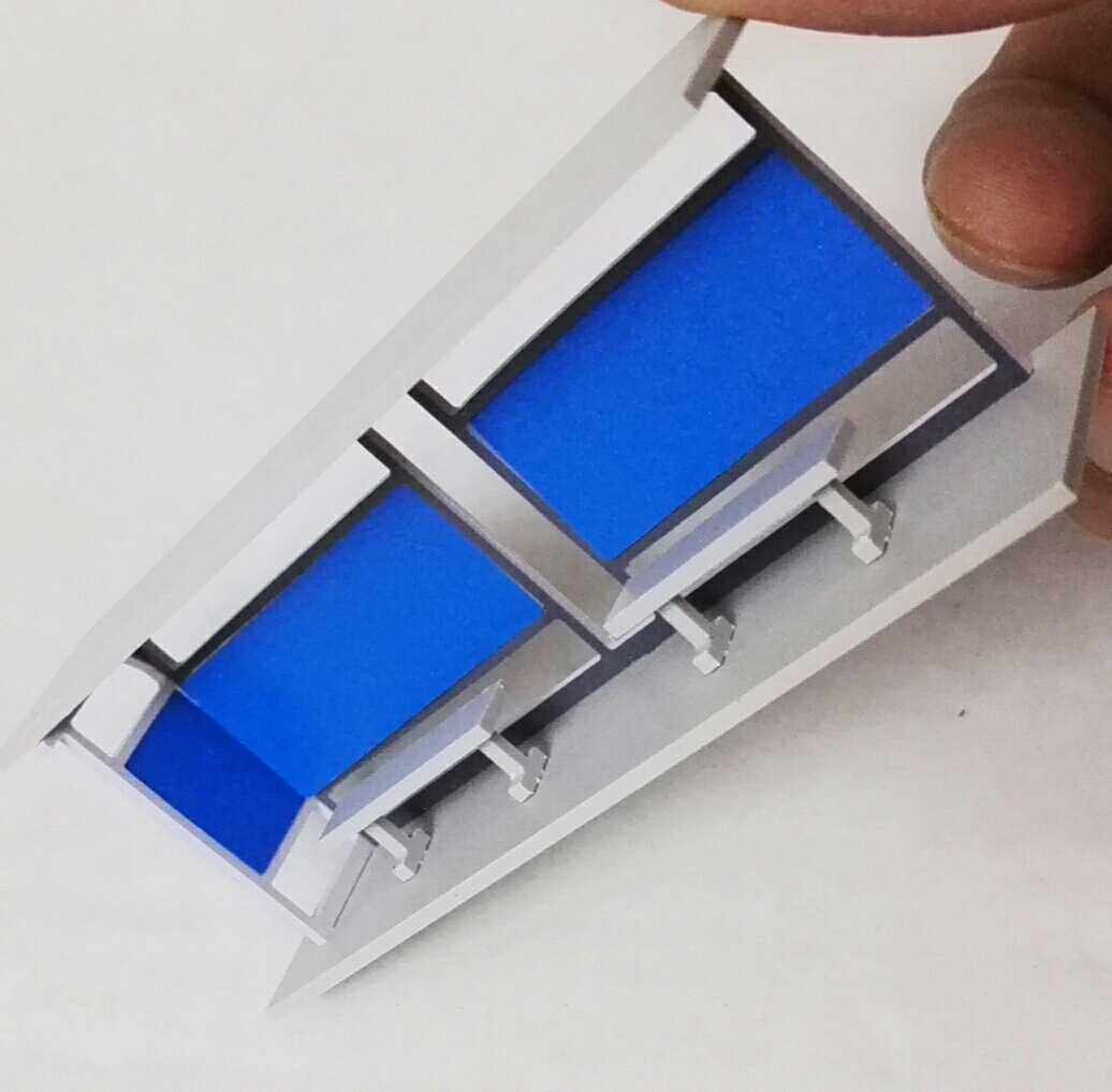 (Scene World) 1:87HO ratio 1:76 ultra-fine plastic assembled bus stop bus stop bus