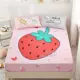 Cotton phiên bản lớn của phim hoạt hình dễ thương giường đơn cho trẻ em 笠 1,2 m 1,5 m 1,8 m đơn nệm đôi - Trang bị Covers ga giường chun