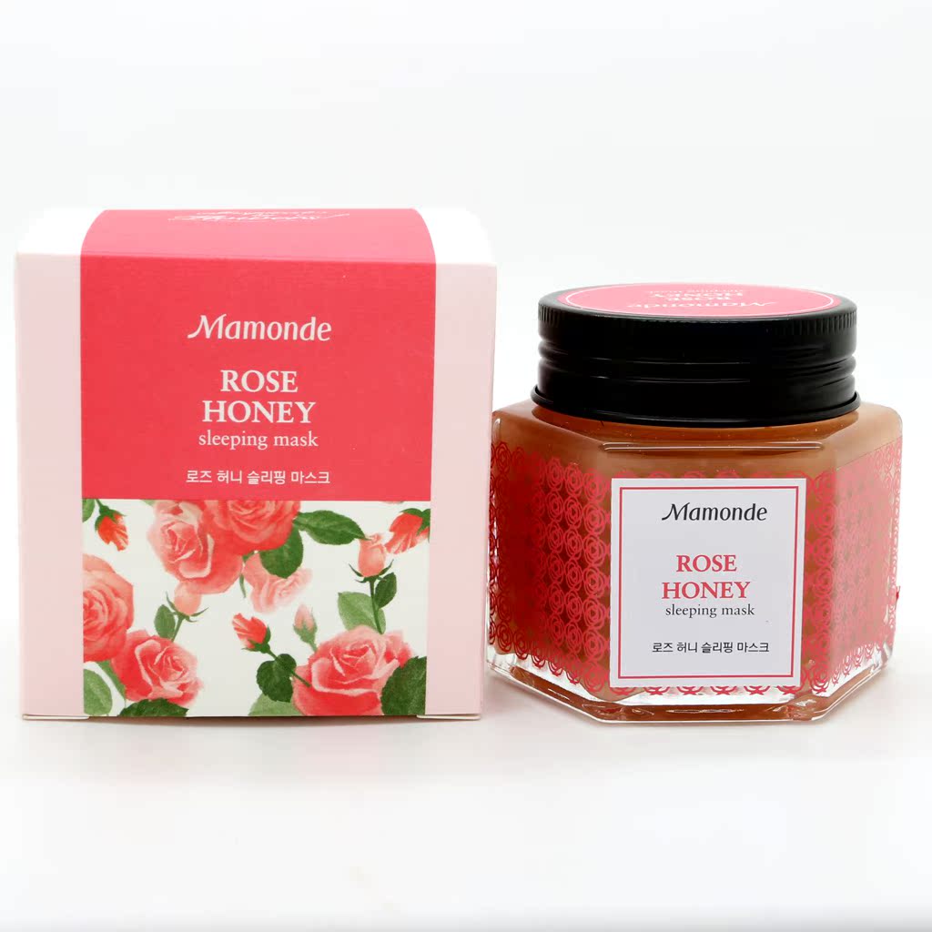 Mamonde/梦妆蔷薇保湿花蜜睡眠面膜80ml 免洗 补水滋养 专柜正品