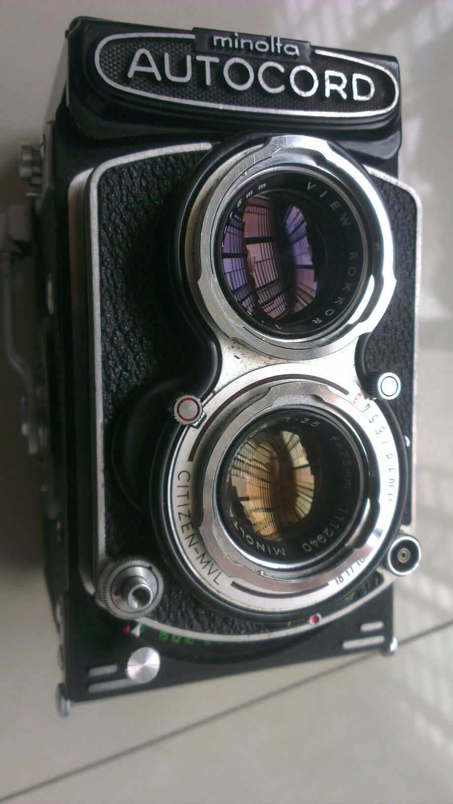 Minolta double reverse small print Citizen-MVL shutter minolta autocord