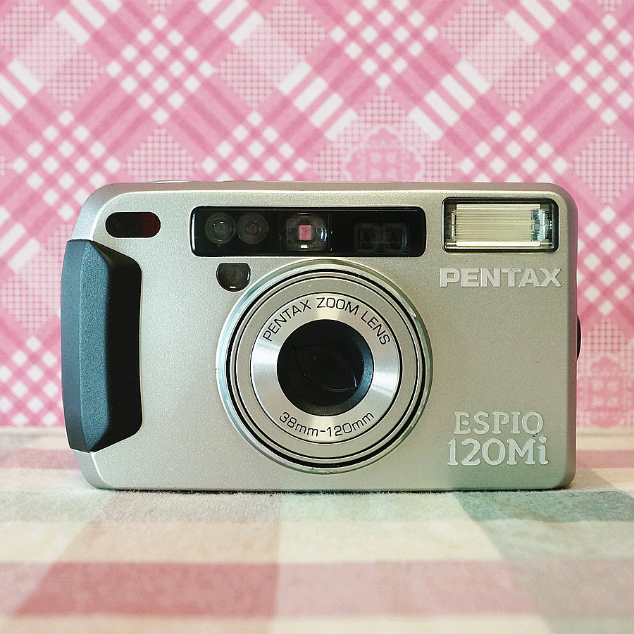 Retro Bünter PENTAX ISPIO 120Mi metal negatives Silly Melon Motor Glue Roll Camera Panorama Wide