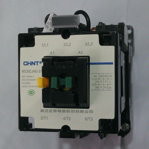 Chint ac contactor NC3(CJ46)-37 220V 380V 36V 37ACJX8-37B37 exchange