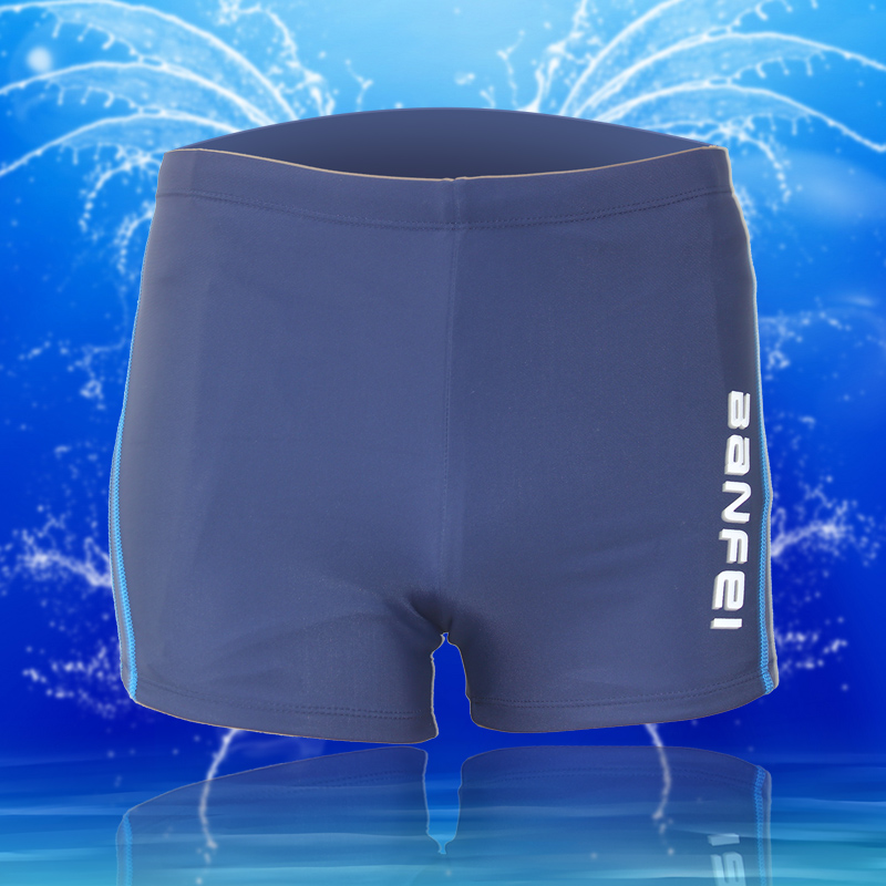 Banfi thickened swimming trunks sports men's swimming trunks flat lace-up high stretch hot spring four seasons comfortable swimming trunks