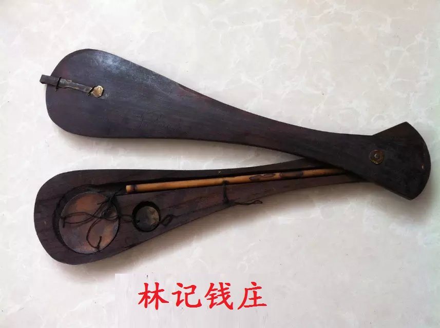 Ancient playing chore old scale says Libra's old and old scales retro Qing Dynasty Republic of China