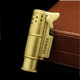 Латунная ретро креативная ветрозащитная старомодная зажигалка на керосине
