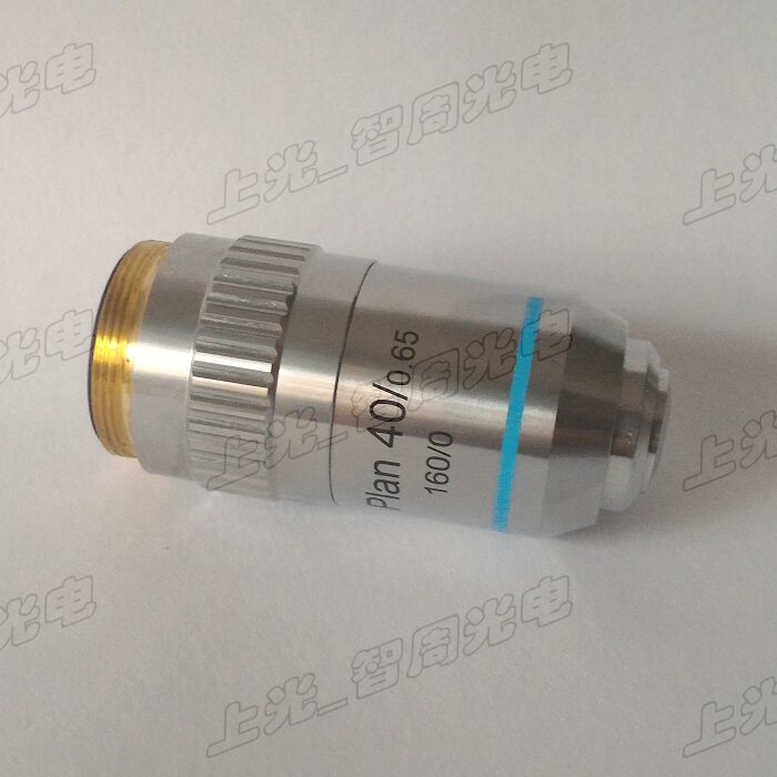 195平场消色差金相物镜PL40X/PLAN40X/硬度计40倍物镜