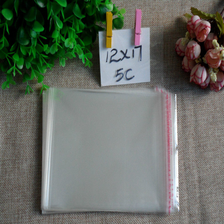 Plastic bag adhesive self-adhesive bag OPP bag Self-adhesive bag 12 17 17 RMB22  1000