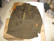 霉果古着 二战 army 常礼服 上衣 38S  8新 轻微虫蛀 全章