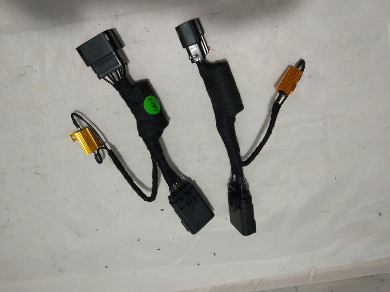 Ford Mondeo Edge Headlight Upgrade Adapter Cable for Low-End Models to High-End Models, Halogen Led, Kuga Taurus