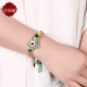 Hanada Yuling Lăng Vòng Đeo Tay Nữ Ngọt Pha Lê Bracelet Trang Trí Phong Cách Dân Tộc Retro Trang Sức Sinh Viên Vòng Cổ Trang Sức