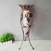 Châu Âu hiện đại phòng khách hoa khô sàn gỗ bình hoa lớn bình hoa sắp xếp sàn bình - Vase / Bồn hoa & Kệ