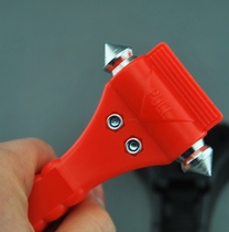 Car window breaker artificial vehicle safety hammer multi-function fire escape life