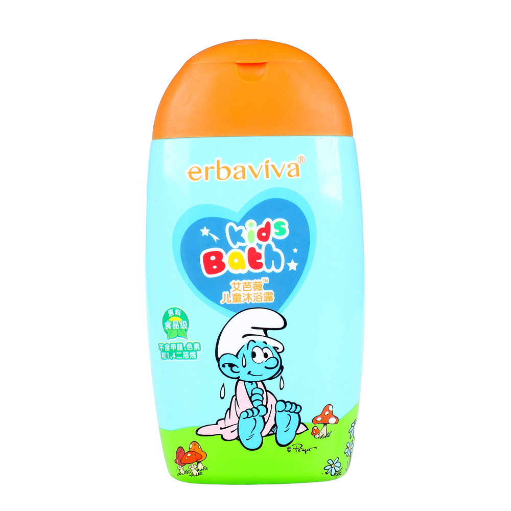 艾芭薇儿童沐浴露（缤纷水果）200ml 温和宝宝洗发水无刺激