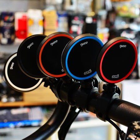 Taiwan guee bicycle road bike mountain bike color quick release elastic strap Ultra wide angle rear mirror Rear mirror