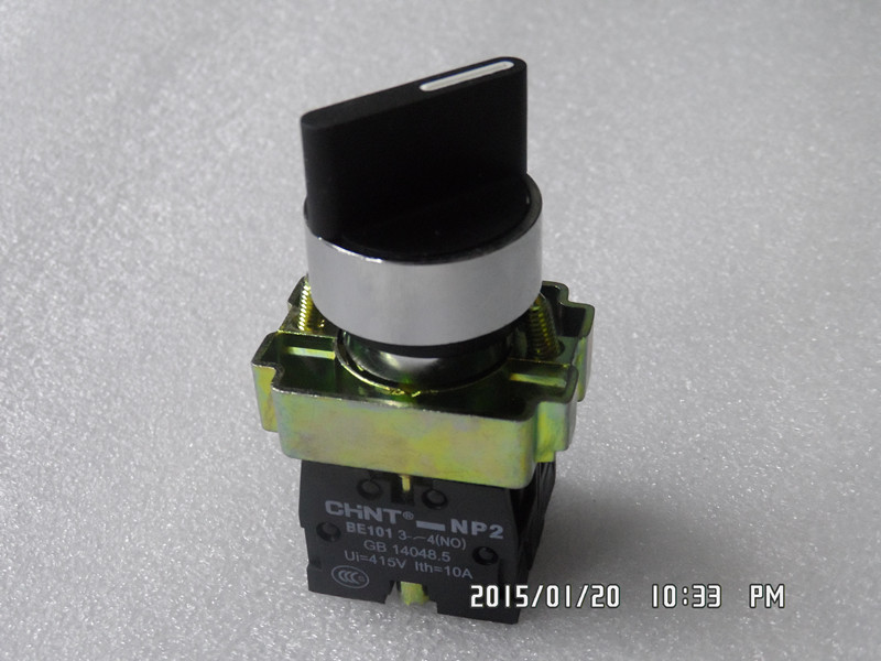 NP2-BD33 CHINT three-speed knob switch diameter 22 three-speed transfer switch Hand automatic transfer switch