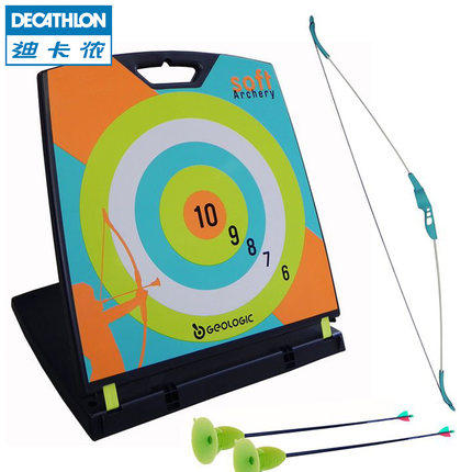 迪卡侬 软弓箭套装 家庭娱乐弓箭 儿童娱乐 GEOLOGIC