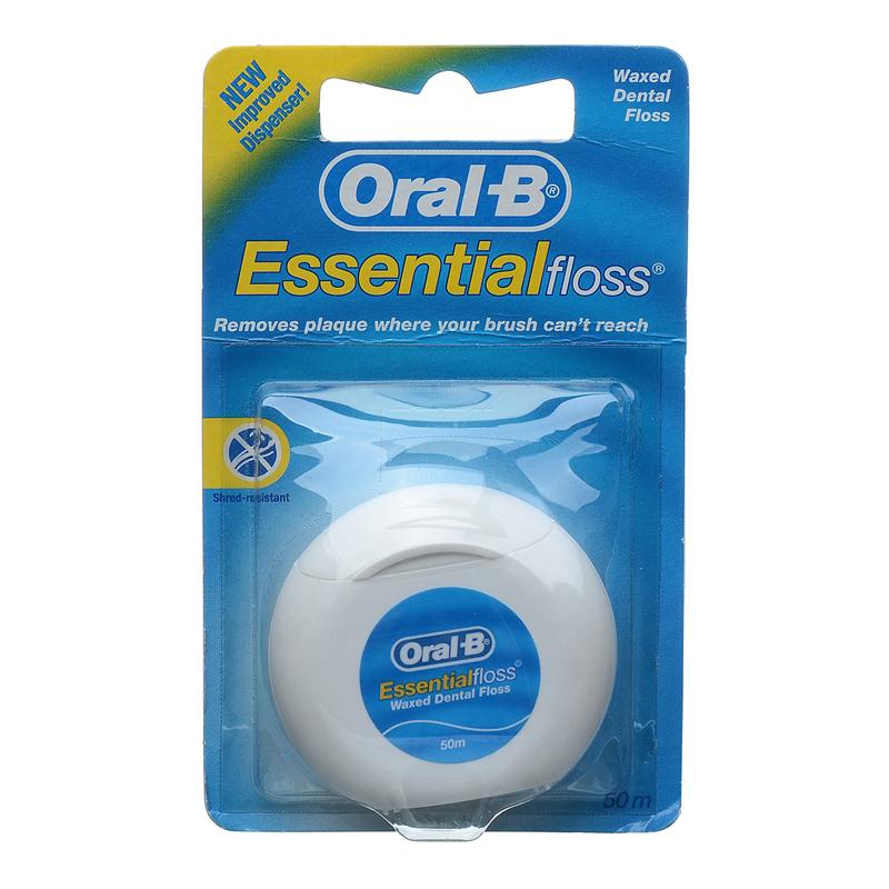 【天猫超市】 爱尔兰进口牙线 Oral-B欧乐B微蜡50米牙线扁线 超细