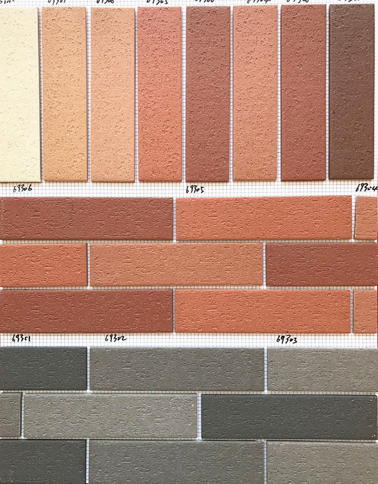 Foshan Outer Wall Brick Tile Imitation Ancient Brick Lafur Brick Through Body Brick Open Brick Villa Brick 60240 Village Engineering Brick