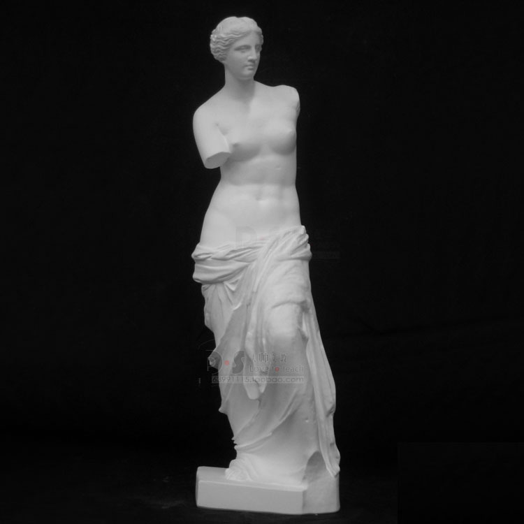 Venus plaster statue like 1 2 m broken arm goddess full body plaster like Venus plaster teaching sculpture