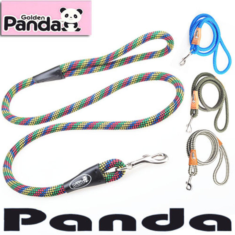 Pet Dog Round Rope Pull with Puppy Traction Rope Chain Dog Rope Pet with a walking dog rope suitable for large and medium-sized dogs