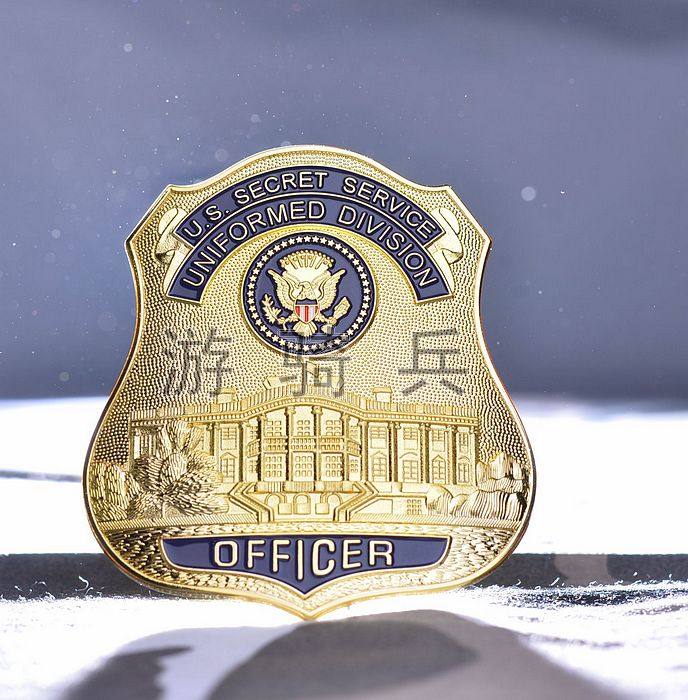 american metal badge large badge american uniform badge badge